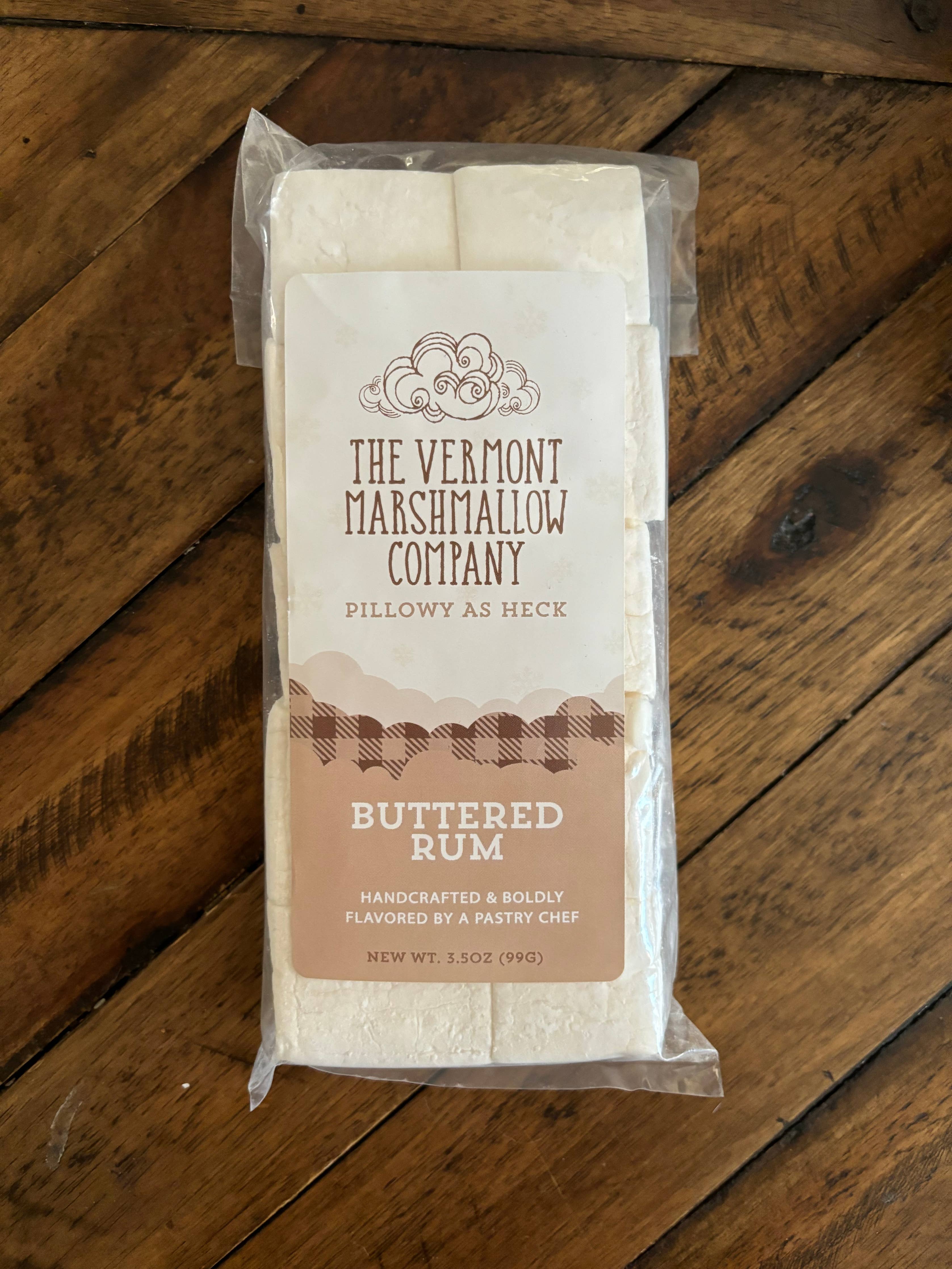 Buttered Rum Gourmet Marshmallows