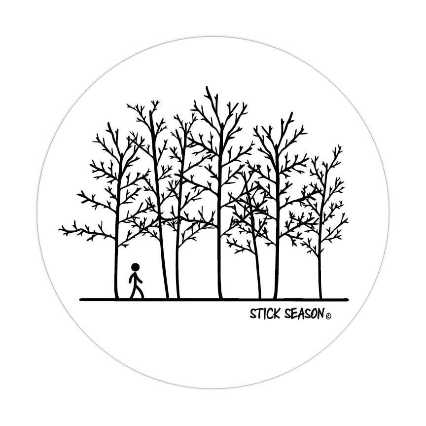 Stick Season Sticker